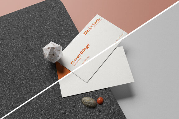 Awesome Business Card Mockup