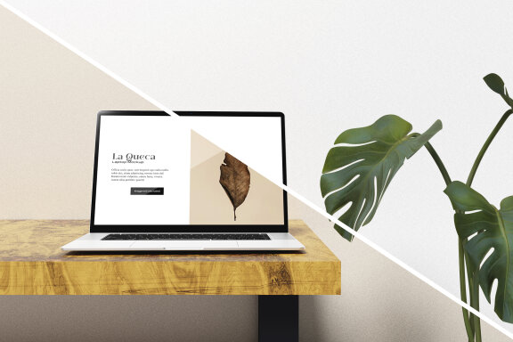 Minimalist Setup Laptop Mockup