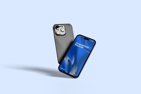 Front View Smartphone Mockup