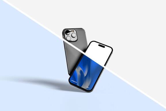 Front View Smartphone Mockup
