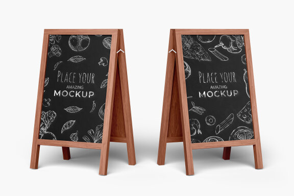 Chalkboard Mockup Set