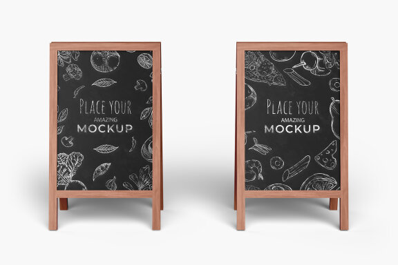 Chalkboard Mockup Set