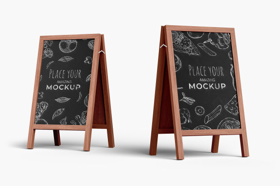 Chalkboard Mockup Set