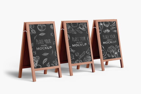 Chalkboard Mockup Set