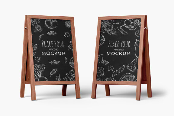 Chalkboard Mockup Set