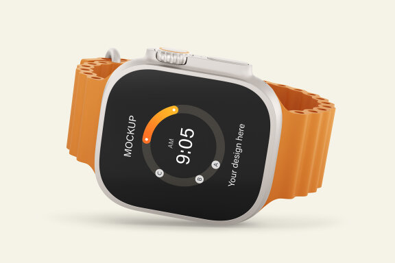 Apple Watch Ultra Mockup Set