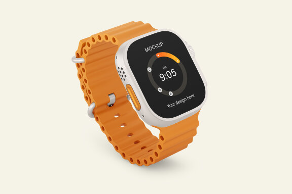 Apple Watch Ultra Mockup Set
