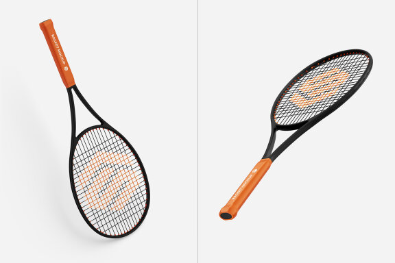 Tennis Racket Mockup Set