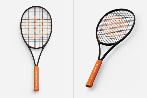 Tennis Racket Mockup Set