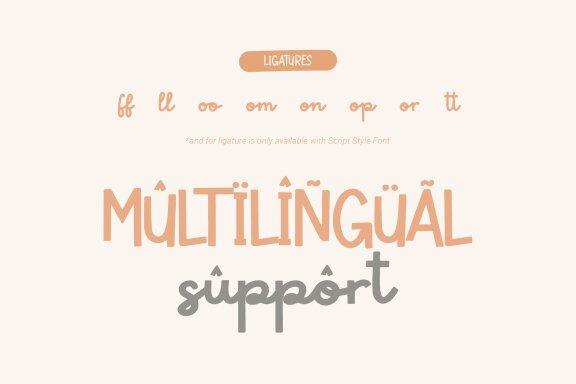 Ktty Gummy | Cute Font Duo