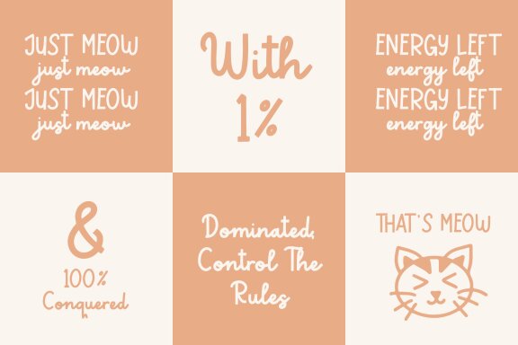 Ktty Gummy | Cute Font Duo