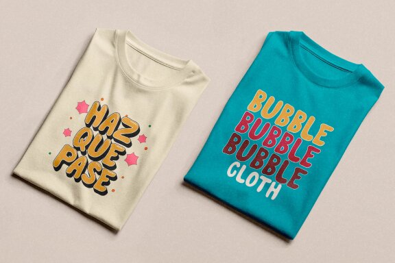 Sumbin Pamfao | Bubble Font Display