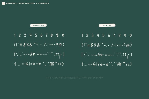 Lariska Innocent | Handwritting Font Duo