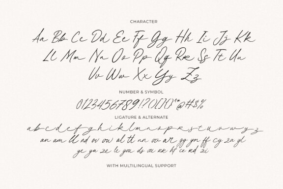 Beloved Paradise Signature Script