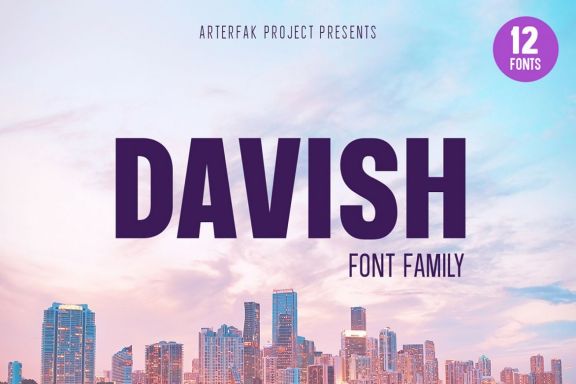 Davish Font Family
