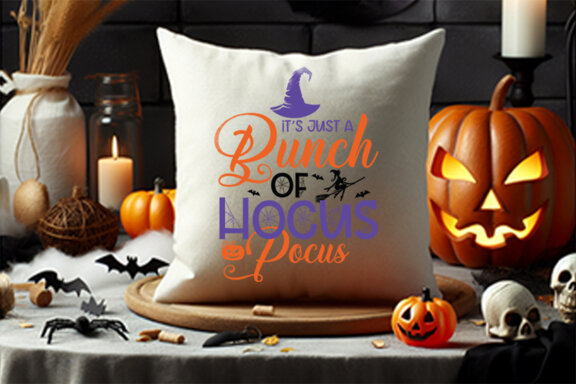 Halloween Season Sublimation Hocus Pocus SVG Design