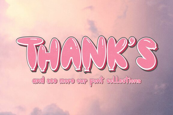This Baloon | Bubble Font