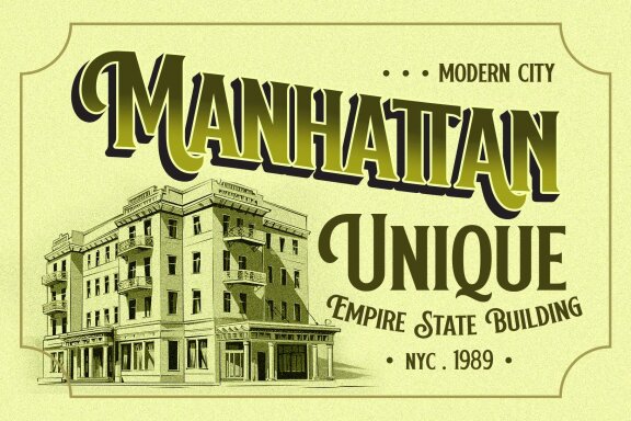 Bancher - Vintage Typeface