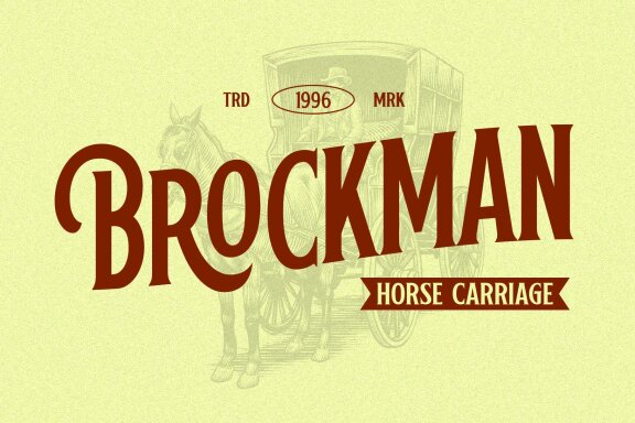 Bancher - Vintage Typeface