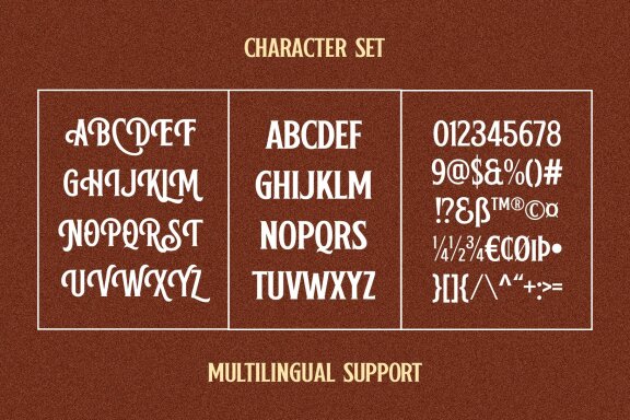 Bancher - Vintage Typeface