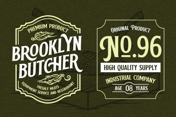 Bancher - Vintage Typeface