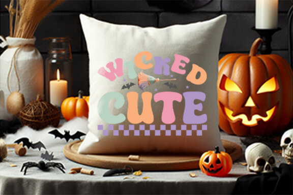 Halloween Sublimation Wicked Cute SVG Design