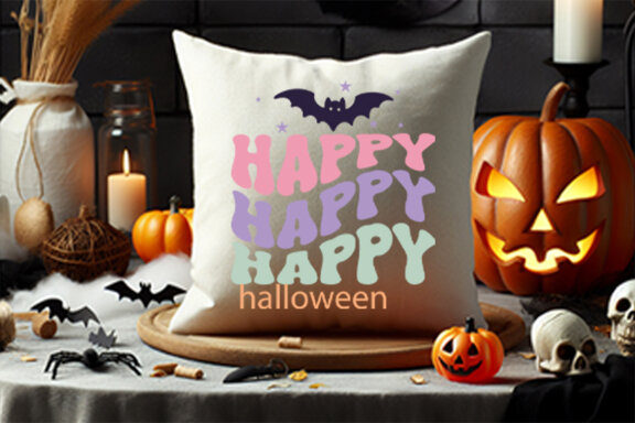 Happy Halloween Sublimation SVG Design