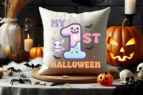 Halloween Sublimation My 1st Halloween SVG Design