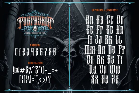 Phorphyria Blackletter