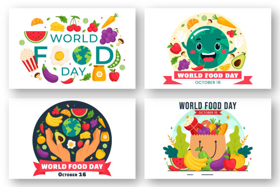 12 World Food Day FREE Illustrations