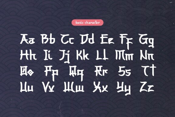 Soryu Maiden | Japanese Brush Font