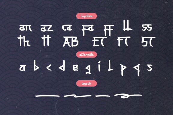 Soryu Maiden | Japanese Brush Font