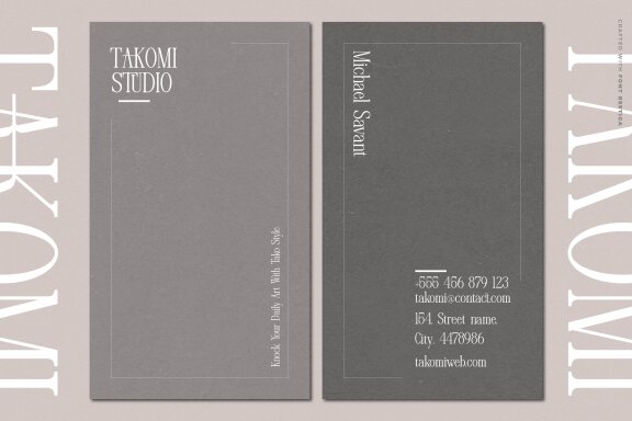 Restiga | Modern Typeface Serif