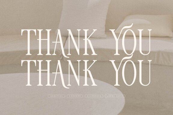 Restiga | Modern Typeface Serif