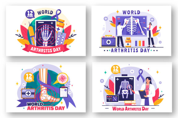 12 World Arthritis Day Illustration
