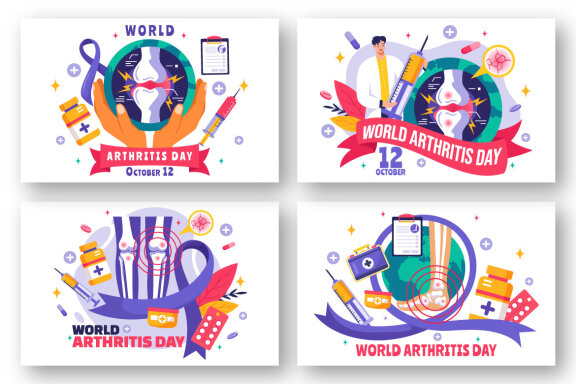 12 World Arthritis Day Illustration