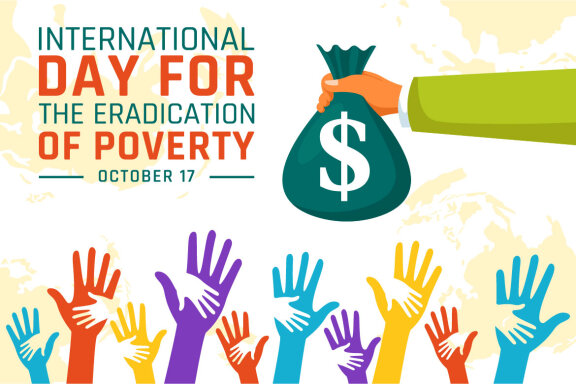 10 Day for the Eradication of Poverty Illustration