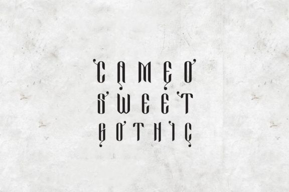 Cameo Sweet Gothic
