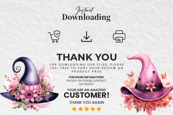 Halloween Witch Hat Sublimation FREE PNG Bundle