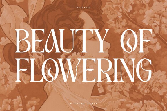 Nadeko | Display Serif