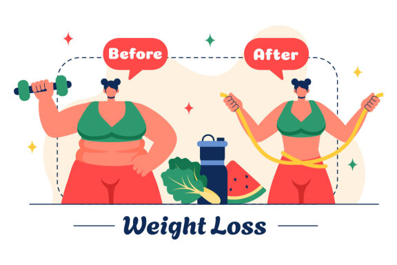 15 Weight Loss Progress Illustration