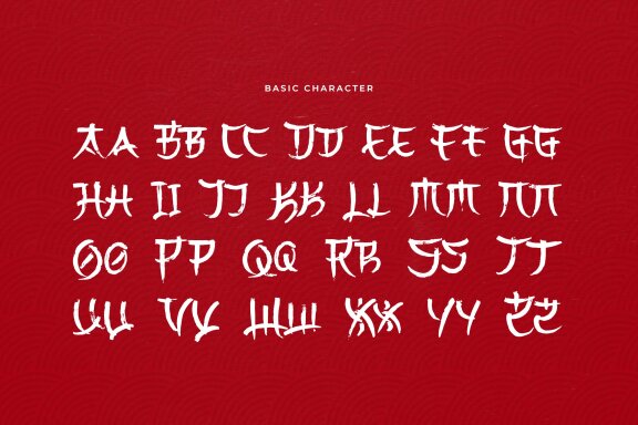 Yoru Kaze | Japanese Brush Font