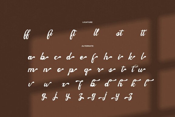 Nelistia Dellasty | Hand Draw Script Font