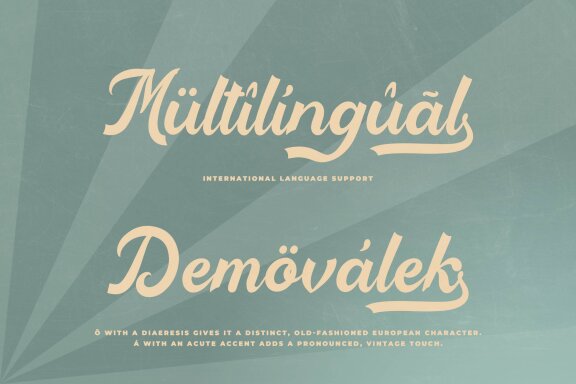 Baby Nelista | Retro Display Script
