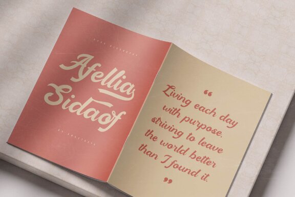 Baby Nelista | Retro Display Script
