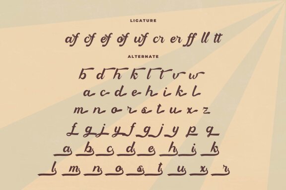 Baby Nelista | Retro Display Script