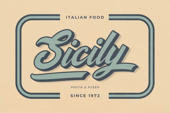 Baby Nelista | Retro Display Script