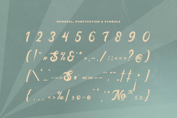 Baby Nelista | Retro Display Script