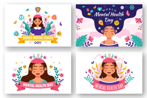13 World Mental Health Day Illustration