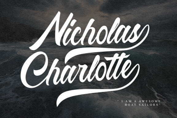 Sailors Batavia Beautiful Script Font